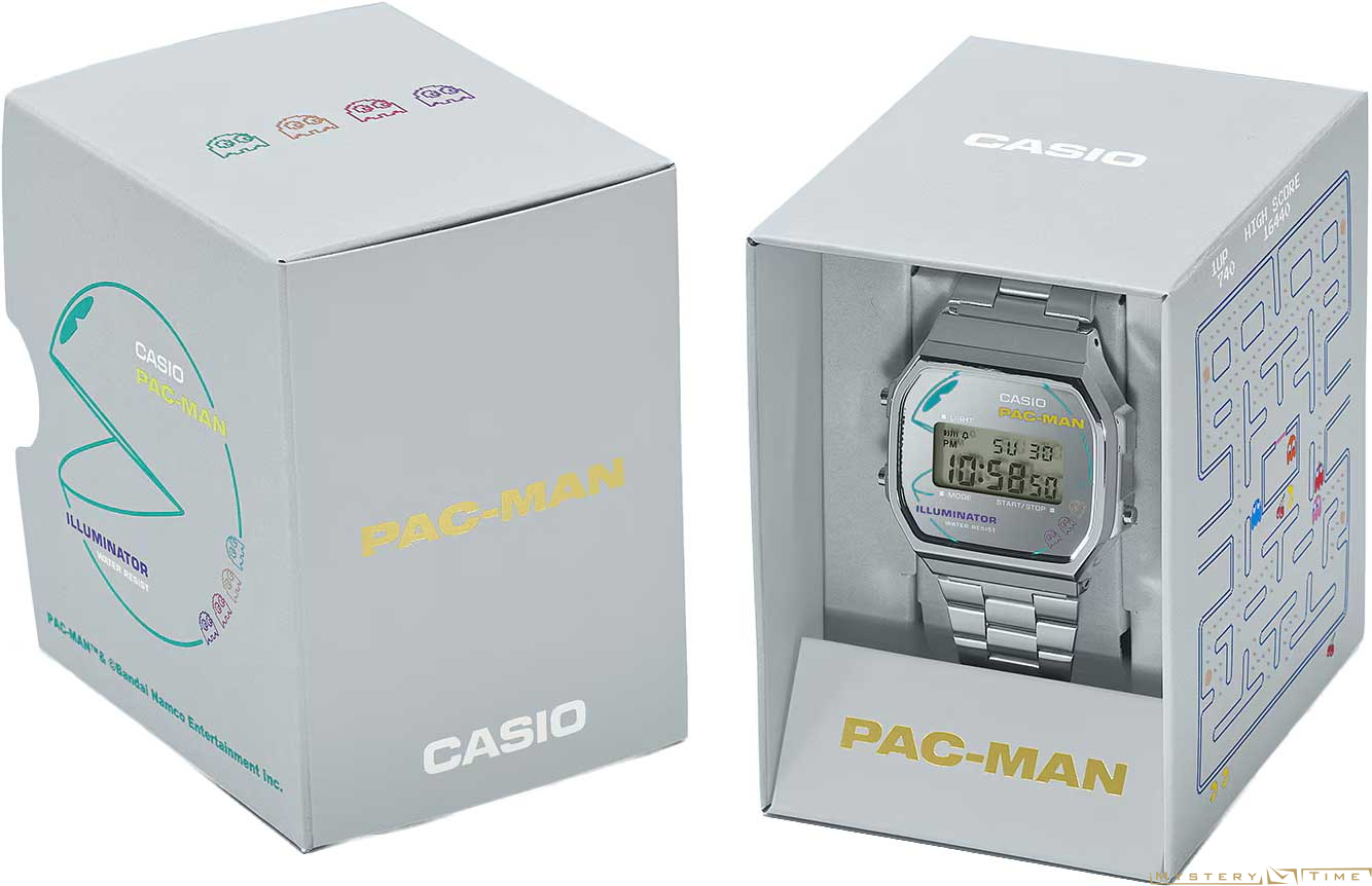 Casio A168WEPC-7A Pacman